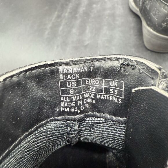 Michael Kors Black Ranahan Bootie Toddler Girls Size 6 - Picture 6 of 7